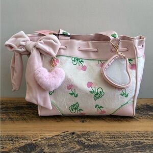Juicy Couture Retro Cherry Daydreamer Tote NWT